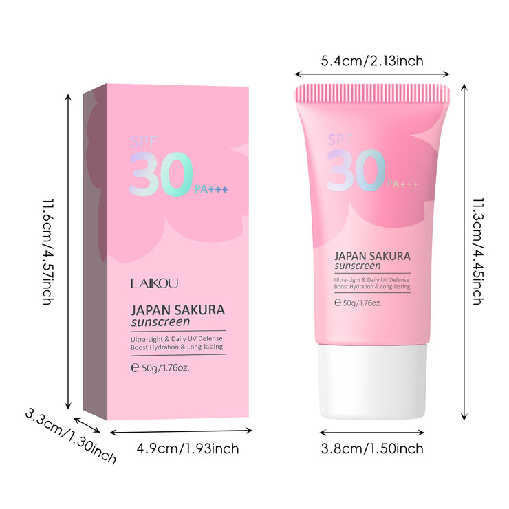 Cherry Blossom SunscreenSPF30 Isolation Skin Care Products