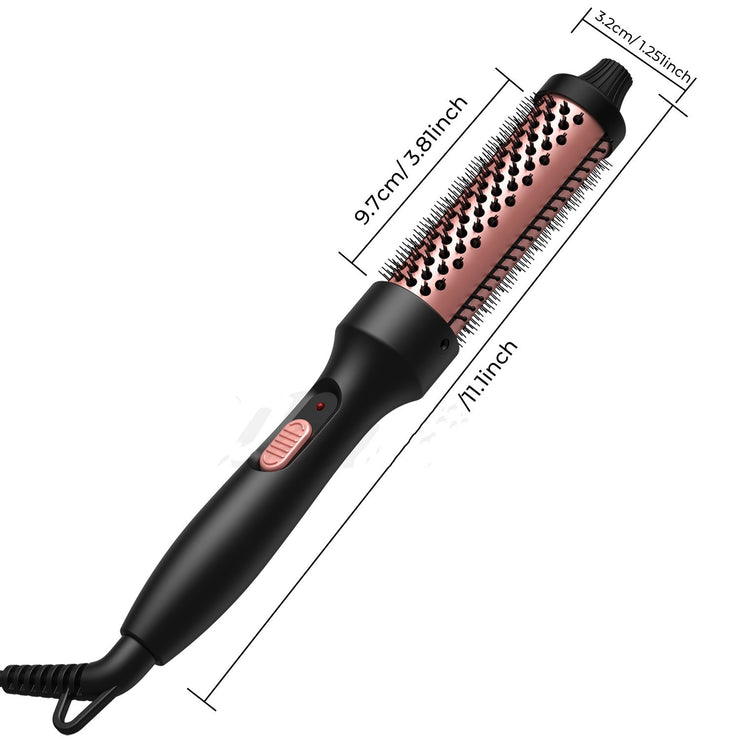 Hair Straightener And Curler Brush Hair Dryer High-power Hot Air