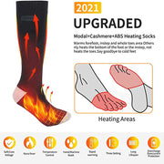 USB Temperature Regulating Electric Heating Socks